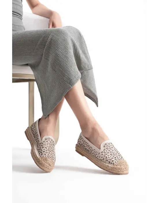 Dune Kadın Bej Espadril Ayakkabı
