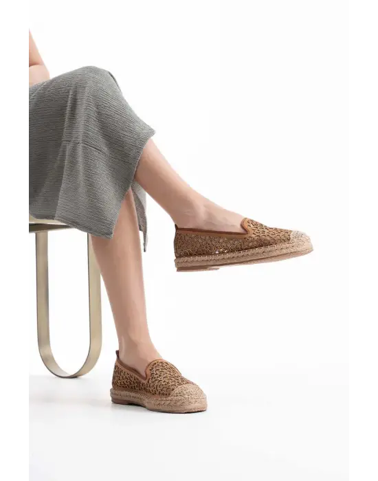 Dune Kadın Taba Espadril Ayakkabı