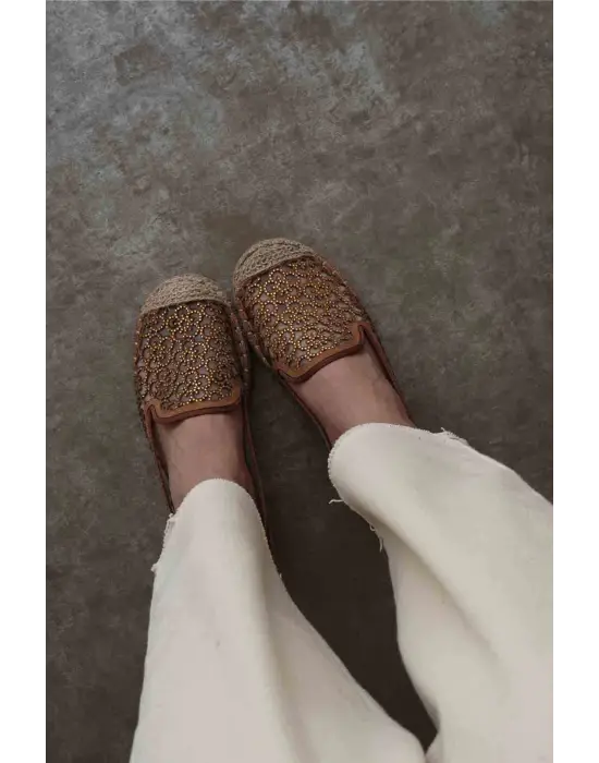 Dune Kadın Taba Espadril Ayakkabı