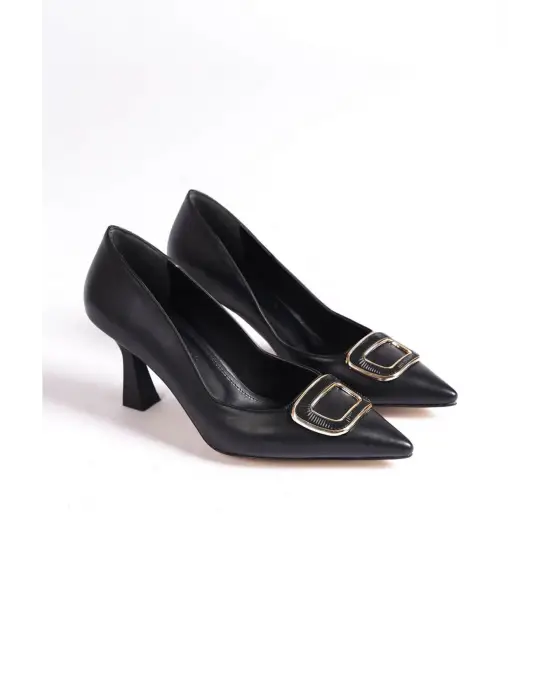 Emery Kadın Siyah Topuklu Ayakkabı