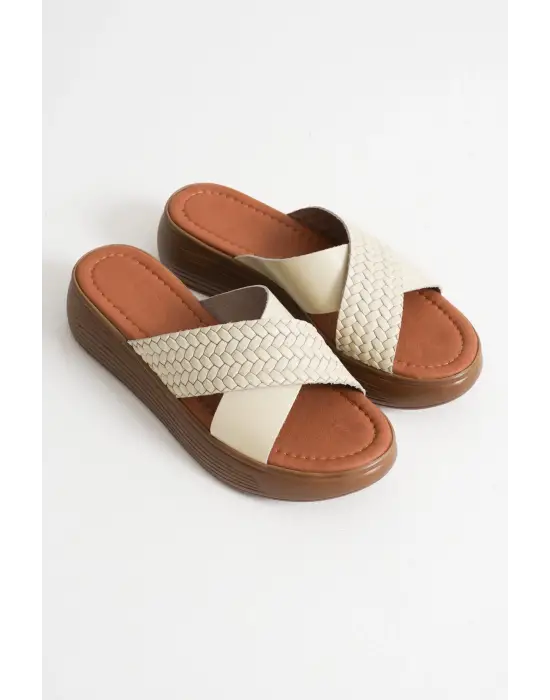 Fayn Bej Hakiki Deri Terlik