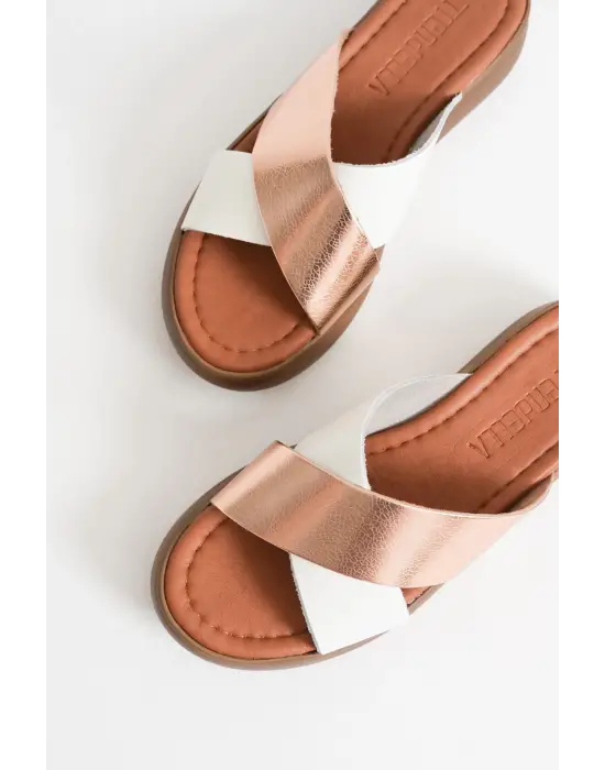 Fayn Gunluk Hakiki Deri Terlik