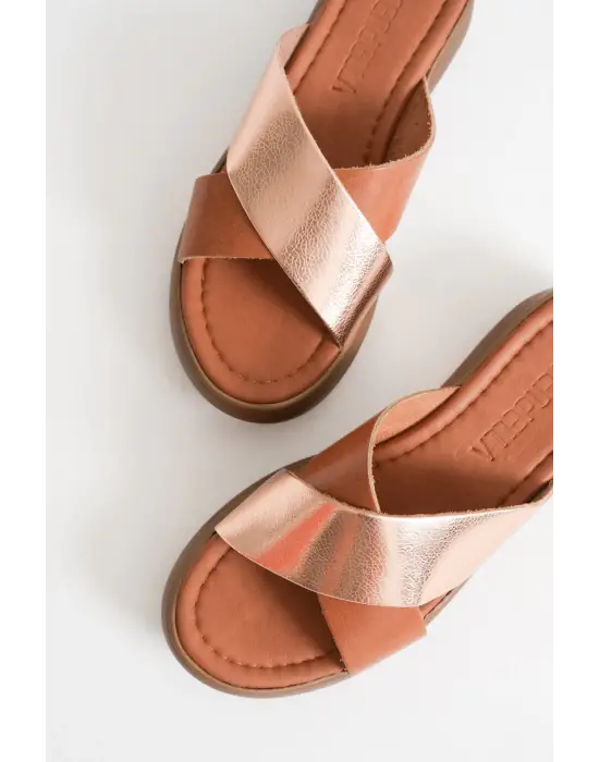 Fayn Gunluk Taba Hakiki Deri Terlik