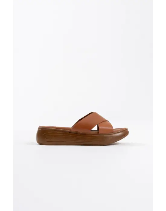 Fayn Taba Hakiki Deri Terlik