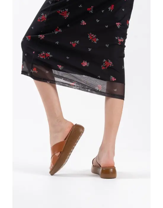 Fayn Taba Hakiki Deri Terlik