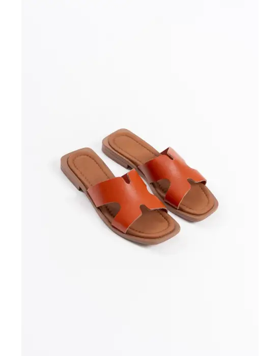 Fergei Kiremit Hakiki Deri Terlik