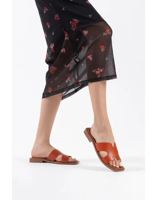 Fergei Kiremit Hakiki Deri Terlik