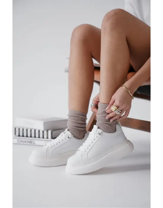 Freya Beyaz Kadın Spor Ayakkabı