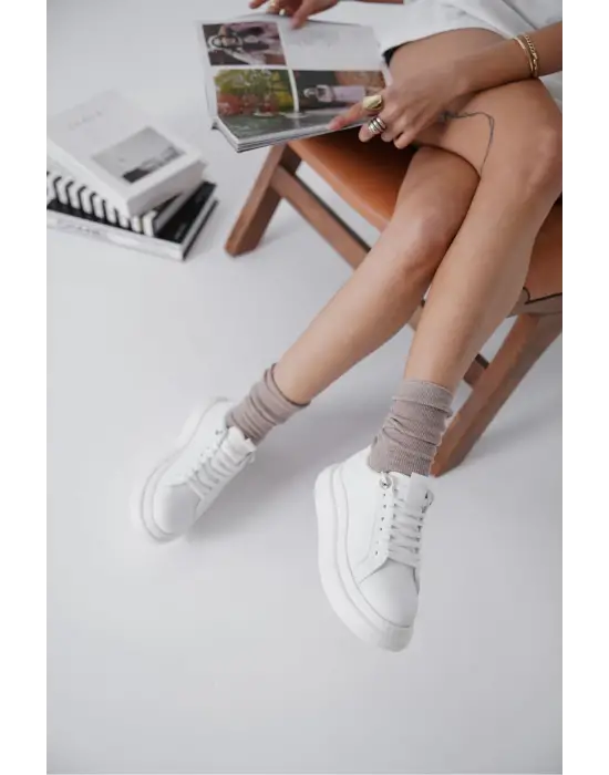 Freya Beyaz Kadın Spor Ayakkabı