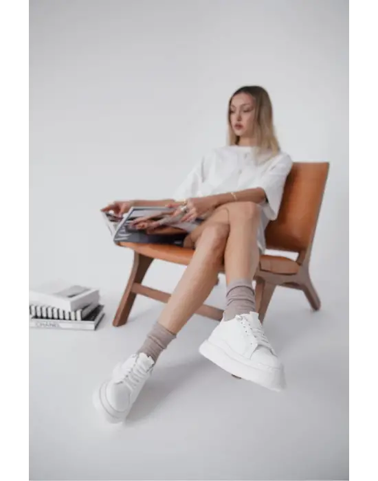 Freya Beyaz Kadın Spor Ayakkabı