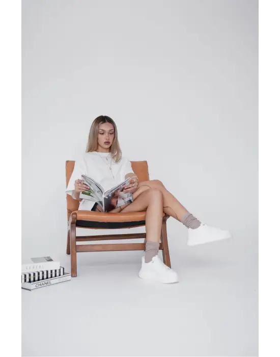 Freya Beyaz Kadın Spor Ayakkabı