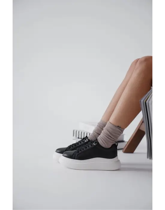 Freya Siyah Kadın Spor Ayakkabı