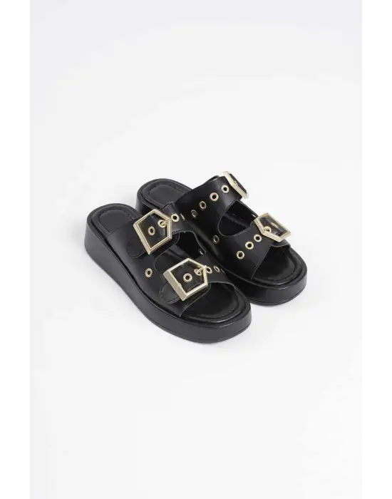 Glos Siyah Cilt Terlik