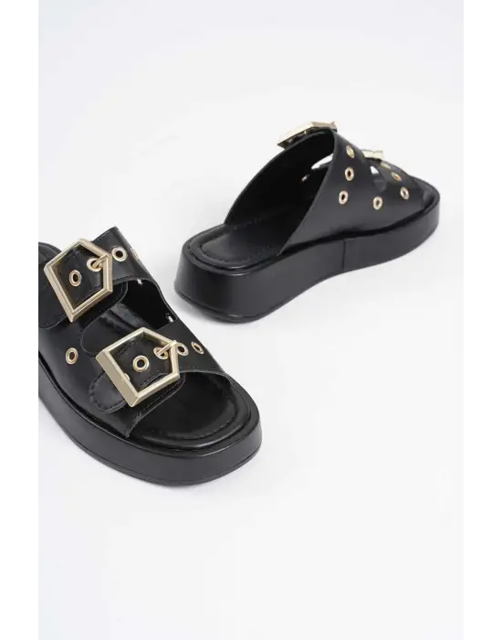 Glos Siyah Cilt Terlik