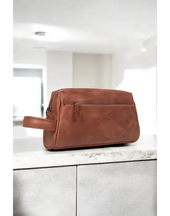 Hakiki Deri Unisex Taba El Portföy Çantası