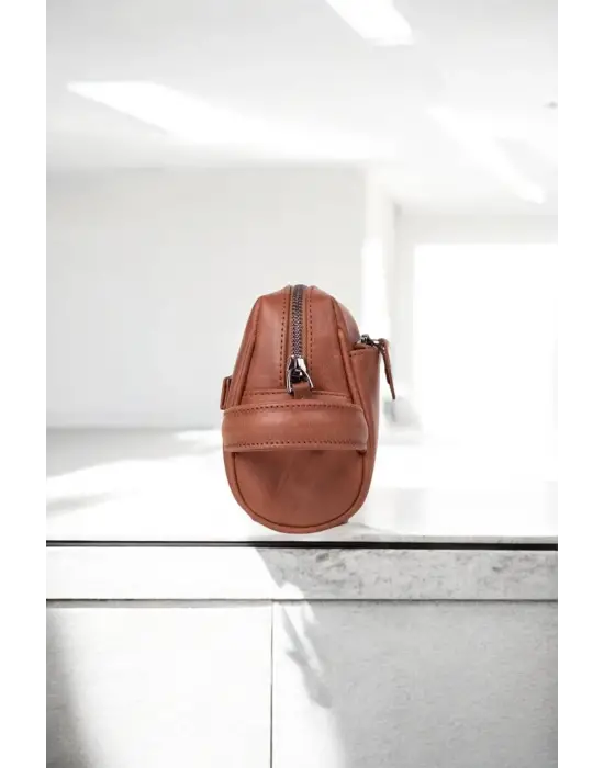 Hakiki Deri Unisex Taba El Portföy Çantası