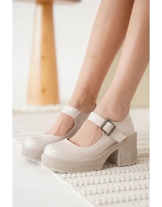 Helen Kadın Bej Rugan Günlük Ayakkabı