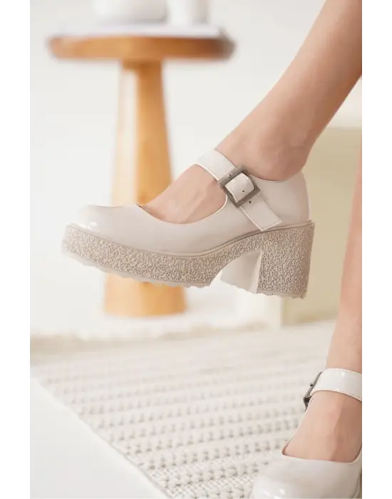 Helen Kadın Bej Rugan Günlük Ayakkabı