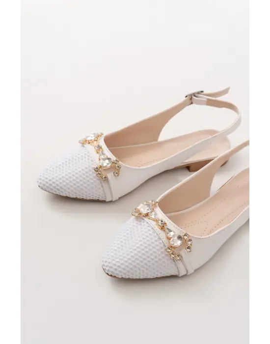 İNF-120 Beyaz Cilt Babet