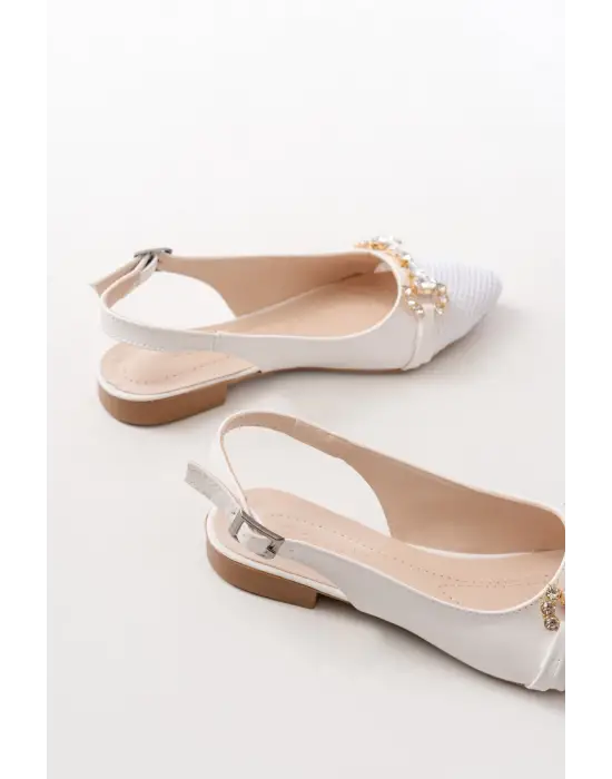 İNF-120 Beyaz Cilt Babet