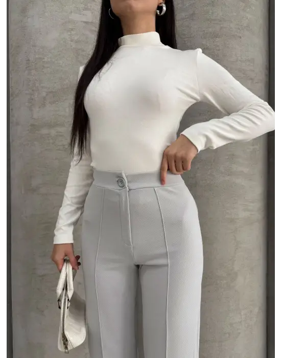 İthal Krep Kumaş Palazzo Pantolon