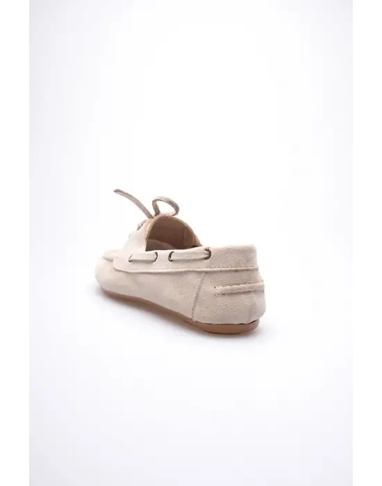 Kadın Bej Günlük Süet Ayakkabı TR27MS06B