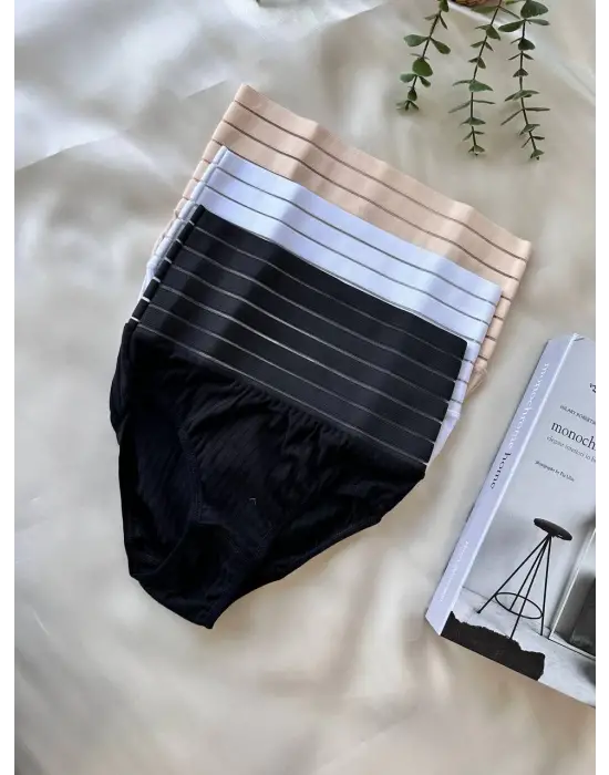 Kadın Beyaz  Korse Külot Takımı