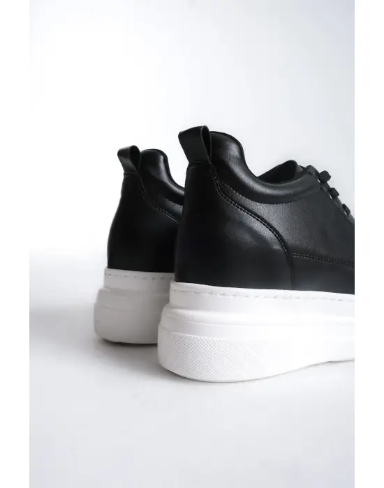 Kadın Gizli Topuk Siyah BT Spor Ayakkabı