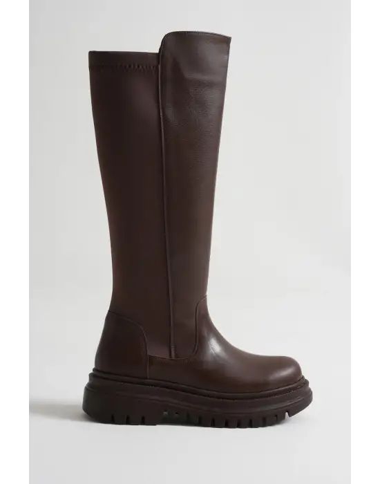 Kadın Günlük Acı Kahve Çizme TR08MK12B