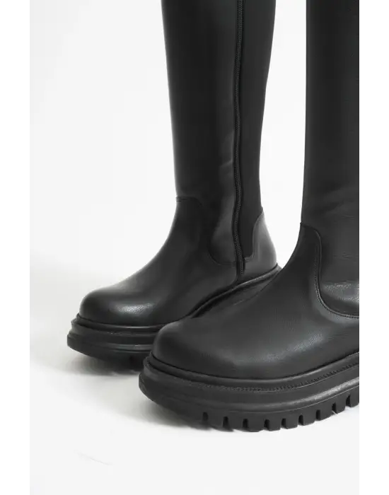 Kadın Günlük Siyah Çizme TR08MK12A