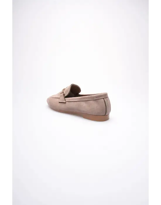 Kadın Süet Vizon Günlük Ayakkabı TR27MS01D