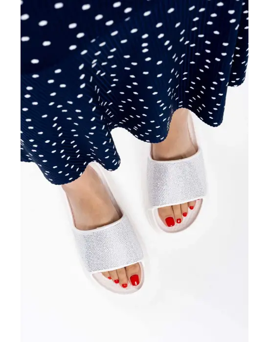 Kadın Taş Detaylı Yazlık Terlik TR42MY02C