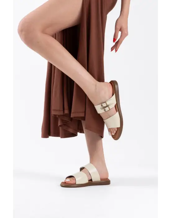 Kares Bej Hakiki Deri Terlik