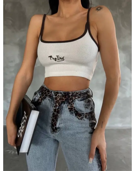 Kaş Korse Crop Bluz