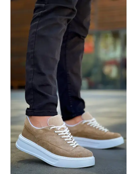 Tb-005 Terzi Bey Vizon Süet Bağcıklı  Günlük Erkek  Ayakkabı