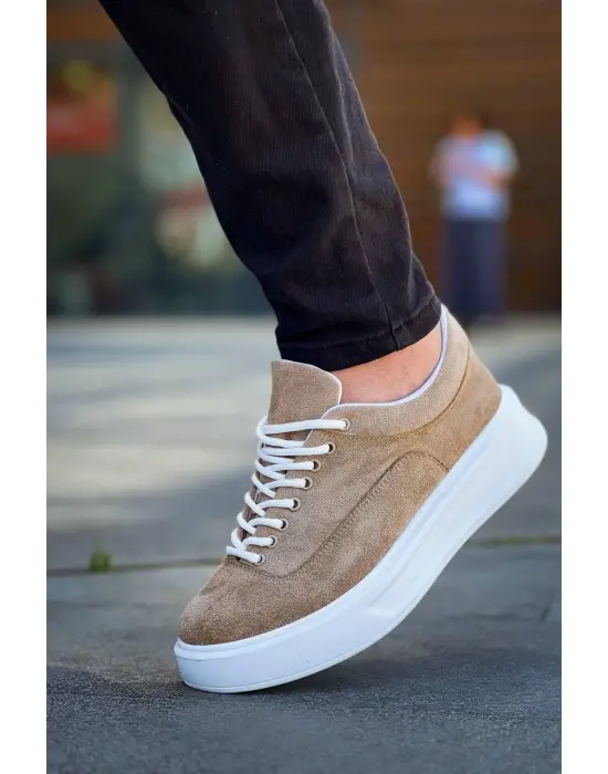 Tb-005 Terzi Bey Vizon Süet Bağcıklı  Günlük Erkek  Ayakkabı