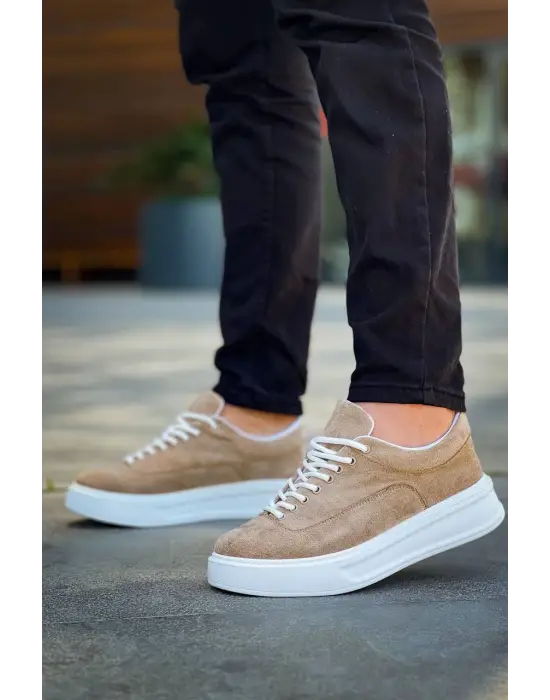 Tb-005 Terzi Bey Vizon Süet Bağcıklı  Günlük Erkek  Ayakkabı