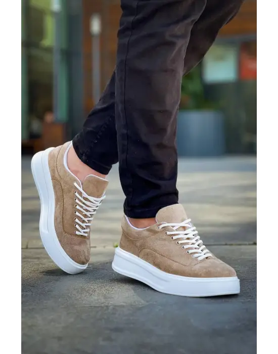 Tb-005 Terzi Bey Vizon Süet Bağcıklı  Günlük Erkek  Ayakkabı