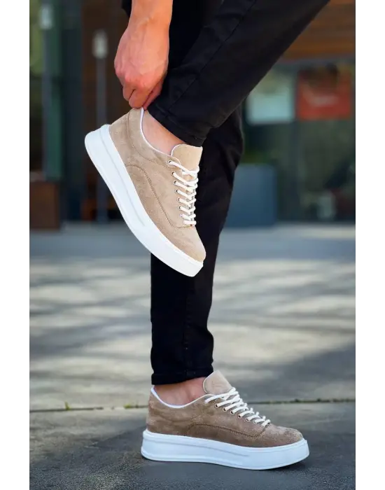 Tb-005 Terzi Bey Vizon Süet Bağcıklı  Günlük Erkek  Ayakkabı