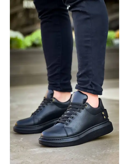 Tb047  Terzi Bey Kömür Cilt Günlük Erkek  Ayakkabı