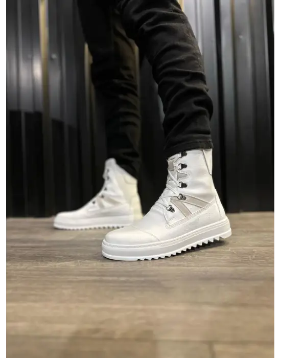 Knack Spor Beyaz Erkek Botu