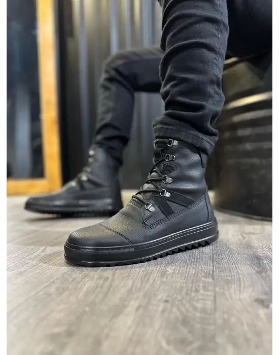 Knack Spor Siyah Erkek Botu