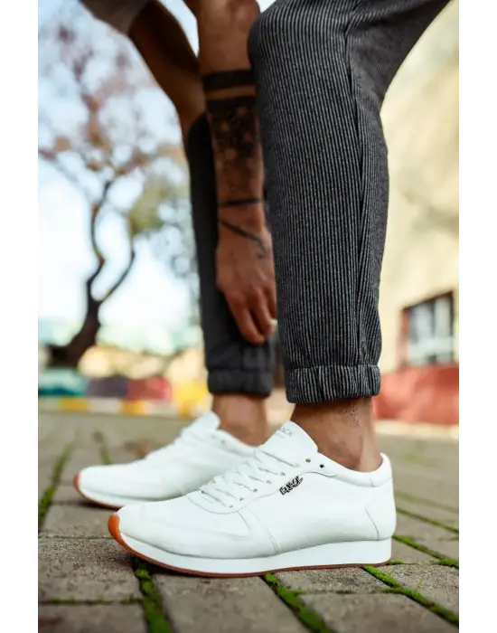 Knack Günlük Beyaz Erkek Ayakkabısı