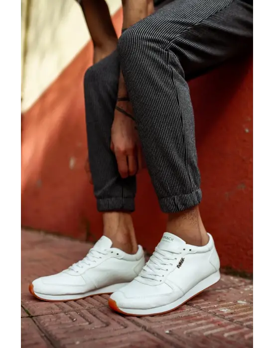 Knack Günlük Beyaz Erkek Ayakkabısı