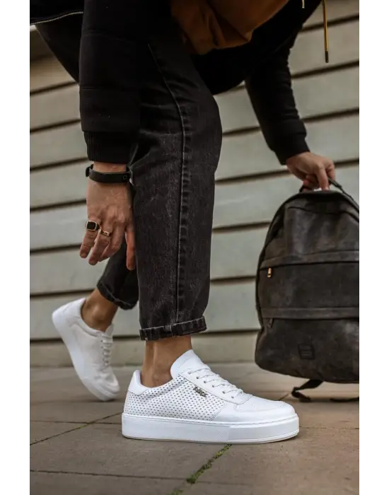 Knack Günlük Beyaz Erkek Ayakkabısı