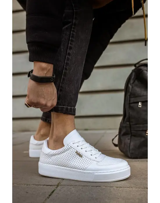 Knack Günlük Beyaz Erkek Ayakkabısı