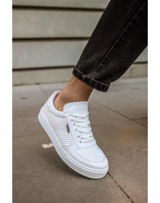 Knack Günlük Beyaz Erkek Ayakkabısı