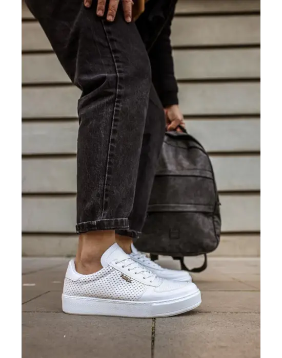 Knack Günlük Beyaz Erkek Ayakkabısı