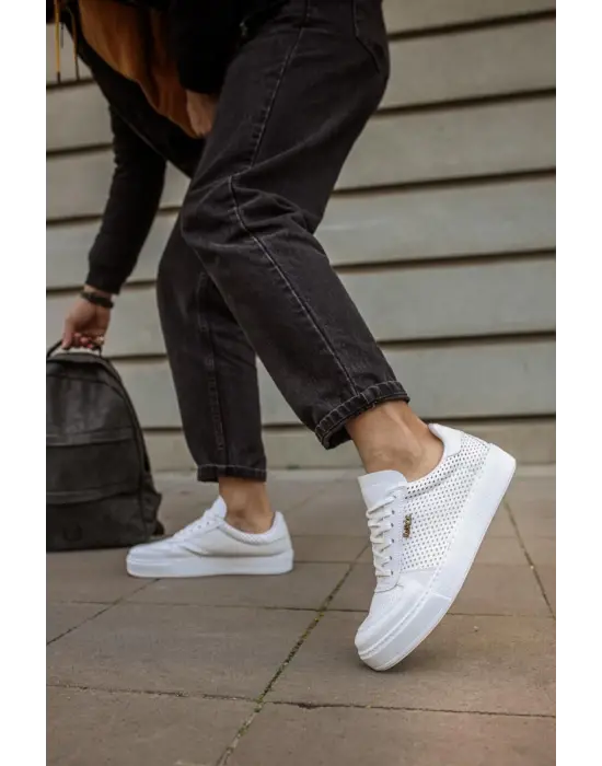 Knack Günlük Beyaz Erkek Ayakkabısı