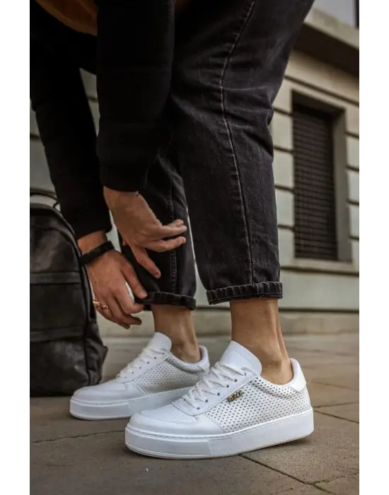 Knack Günlük Beyaz Erkek Ayakkabısı